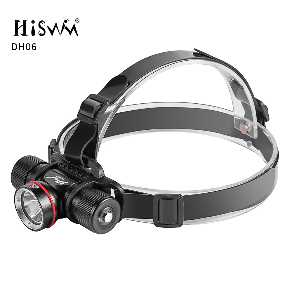 DH06 IPX8 Diving Headlamp L2 1000LM Or SST40 2000LM 21700 head lamp 