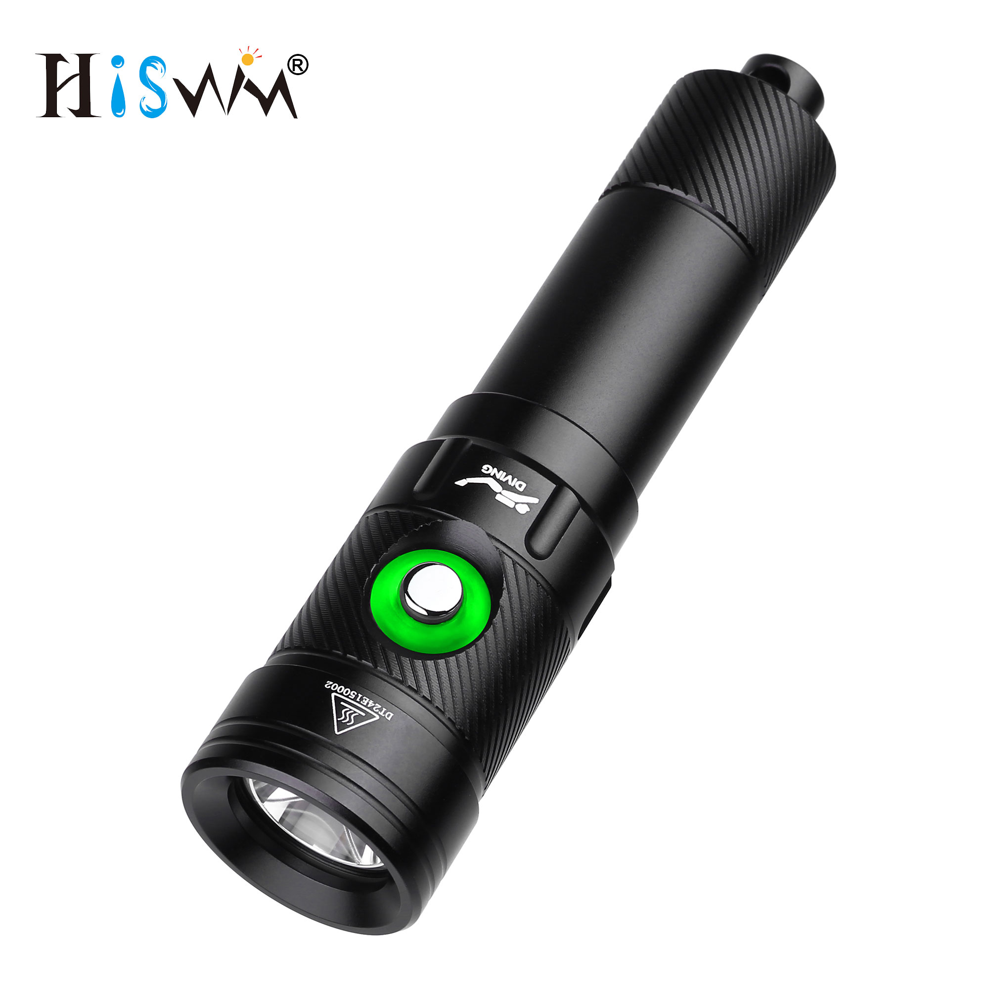 HISWN D180 Diving Flashlight Scuba Dive Light 